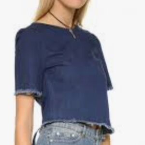 Merona Denim Top
